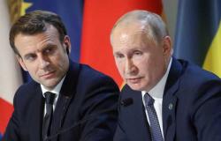 الرئيس الفرنسي : سأتصل الجمعة ببوتين للحصول على توضيحات بشأن أوكرانيا