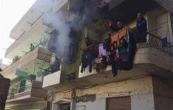 إخماد حريق بوحدة سكنية بمدينة المنيا