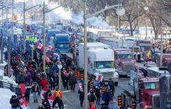 كندا: سائقو الشاحنات يقتحمون العاصمة وترودو يغادر منزله لجهة مجهولة