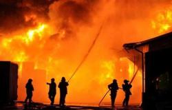 حريق سيارة «ملاكي» في بني مزار بالمنيا