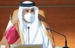 أمير قطر يتلقى اتصالًا هاتفيًا من الرئيس الأوكراني