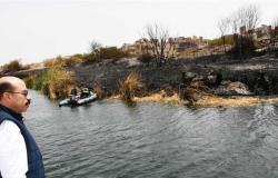 محافظ أسوان يمهل الجهات المسؤولة عن حريق «محمية سالوجا» 24 ساعة لكشف أسبابه