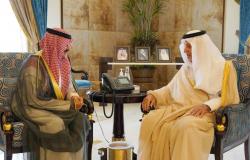 أمير مكة يستقبل القنصل الكويتي