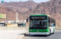 106 مسارات و27 حافلة بالنقل العام في طيبة