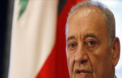لبنان.. رئيس البرلمان يدعو لجلسة الخميس لانتخاب رئيس للبلاد