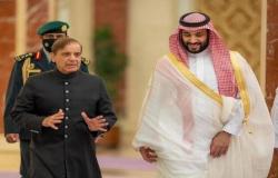 ولي العهد و"شهباز" يبحثان أوجه التعاون السعودي الباكستاني