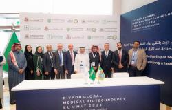 مذكرة تفاهم بين روش السعودية والحرس الوطني في قمة الرياض العالمية للتقنية الحيوية الطبية