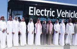 السعودية تدشن أول حافلة كهربائية ضمن مسارات النقل العام في جدة