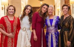 الملكة رانيا تقيم حفل حناء للأميرة ايمان بنت عبدالله .. صور
