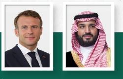 ولي العهد السعودي يتلقى اتصالا هاتفيا من رئيس فرنسا بحثا خلاله التعاون الثنائي