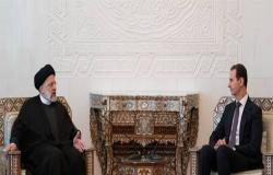 الأسد ورئيسي يؤكدان على متانة العلاقات بين سوريا وإيران