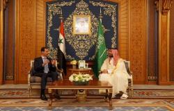 ولي عهد السعودية وبشار الأسد يبحثان العلاقات الثنائية وتطورات الساحة العربية