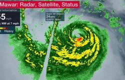 إعصار قوي يهدد جزيرة أمريكية في المحيط الهادئ