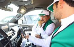 رصد مشاريع الطرق في الرياض بالدرون