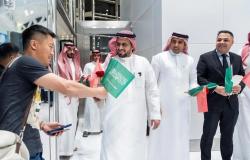 أولى رحلات خطوط شرق الصين الجوية تصل السعودية
