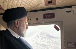 العثور على حطام طائرة الرئيس الايراني