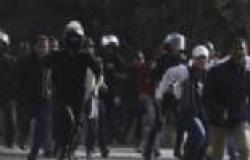 الشرطة تطارد متظاهري كورنيش النيل بالمدرعات وقنابل الغاز