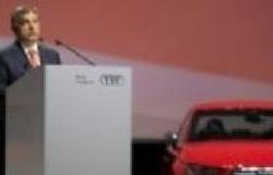 بالصور| رئيس الوزراء المجري يفتتح مصنع أودي للسيارات
