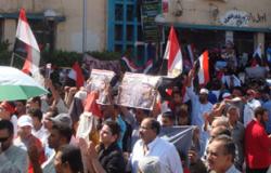 مصر الحرية بالشرقية: الجماهير التى خرجت اليوم تفوق أعداد متظاهرى 30 يونيو