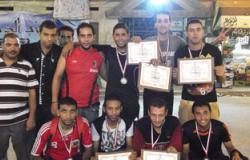 "الدستور" بالإسكندرية ينهى فعاليات دورة كرة القدم فى حب مصر