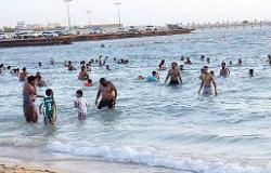 شواطئ ينبع تجذب المتنزهين في إجازة العيد