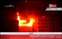حريق بمقر «المقاولون العرب» برمسيس.. وأنصار مرسي يمنعون سيارات الإطفاء