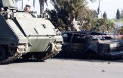 دوريات للجيش اللبنانى ومظاهر مسلحة فى طرابلس بعد التفجيرين الدمويين