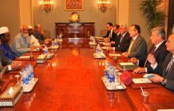وزير الخارجية يلتقى وفد اللجنة الأفريقية رفيعة المستوى
