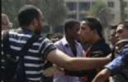 اشتباكات بين طلاب مدارس الفشن أثناء مظاهرات لتأييد السيسي ومرسي ببني سويف