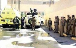 حريق فرضي في سجن خميس مشيط