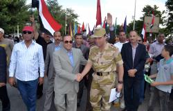 الجيش يقبض على 3 ملثمين إخوان حاولوا اقتحام احتفالات نصر أكتوبر