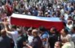تشييع جنازة أحد ضحايا فض اعتصام "رابعة" بعد اختفاء جثمانه لشهرين