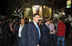 مدير أمن الإسكندرية يتفقد مجمع السينمات والخدمات الأمنية