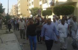 انضمام مسيرة ثالثة للإخوان من منطقة الكونيسة متجهين إلى شارع فيصل