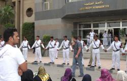 مشادات بين طلاب الإخوان والأمن الإدارى بجامعة حلوان