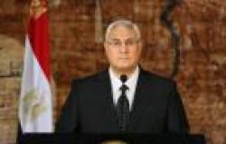 الرئيس المؤقت يعد بدعم حملة «مصر الدفيانة»: «ميرضنيش حد يكون بردان»