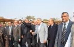 بالصور| 6 وزراء ومحافظ الجيزة يفتتحون حديقة أرض مطار إمبابة