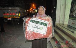 بالصور.. "حديد المصريين" تنتهى من توزيع 20 ألف بطانية