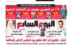 "اليوم السابع": 74% من المصريين يصوتون فى الانتخابات الرئاسية
