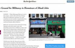 نيويورك تايمز: لندن "مرتع" جماعة تكفيرية أرسلت الشباب للصومال وسوريا