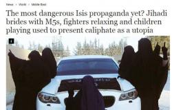 الإندبندنت:بروباجندا داعش الأكثر خطورة تكمن فى صور زوجات المقاتلين