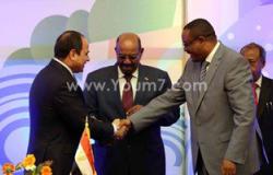 الرئيس السودانى: اتفاق المبادئ حول سد النهضة خطوة مباركة فى طريق التعاون