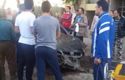 إصابة خفيرين نظاميين فى حادث تصادم سيارة بالزقازيق
