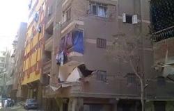 بالفيديو.. لحظة انهيار منزل بمنطقة عرب المعادى