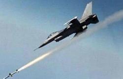 طائرات التحالف العربى تقصف معسكرًا للحوثيين شرق العاصمة اليمنية صنعاء