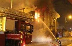 التقارير الأولية بحريق أبراج محمول أكتوبر: ماس كهربائى وراء اندلاع النيران