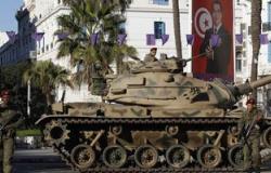 مصرع عسكرى وإصابة 5 آخرين فى حادث انقلاب سيارة بالقيروان بتونس