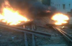 انفجار على شريط السكة الحديد بأبو حماد بالشرقية وانفصال 70 سم من القضبان
