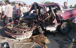 "صحة الإسكندرية": وفاة شخصين و19 مصابا فى 3 حوادث طرق