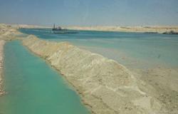 تركيب 33 شمندورة ورفع 249.5 مليون متر مكعب رمالًا من قناة السويس الجديدة